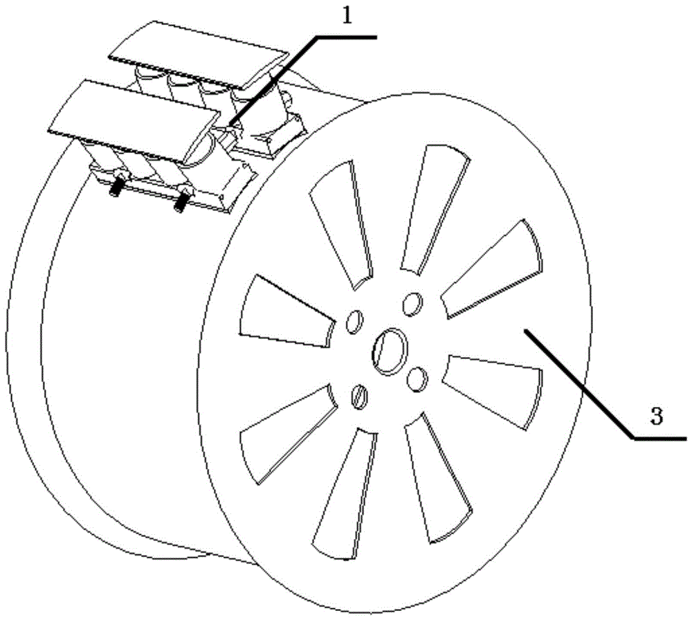 Adaptive Tire Blast Support System