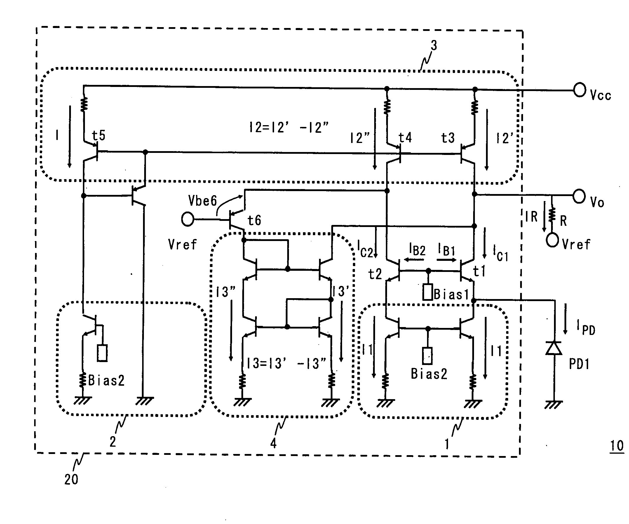 Buffer circuit and photoreceiving circuit using the same