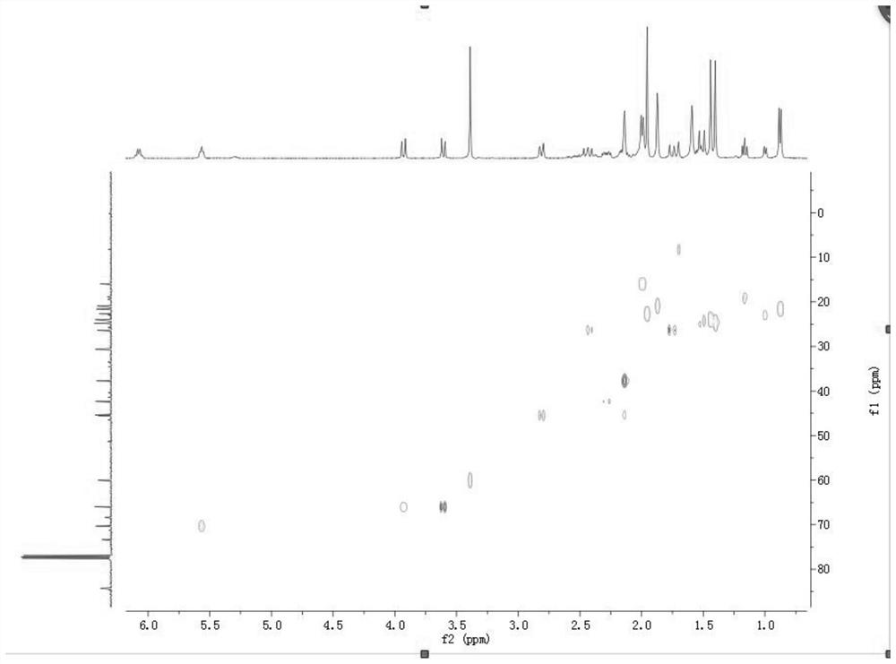 A kind of southern crane lice extract and its extraction method