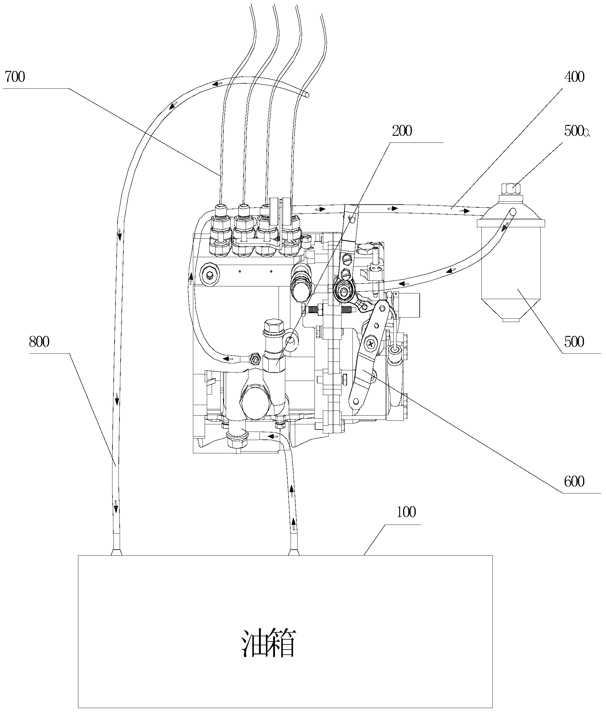 Engine fuel system and control method