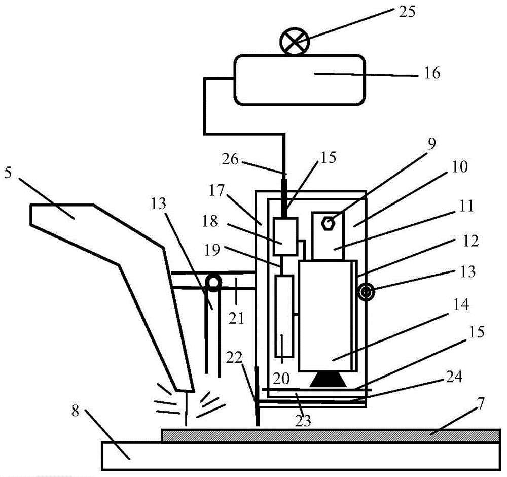 Welding quality analysis device based on infrared vision and analysis method thereof