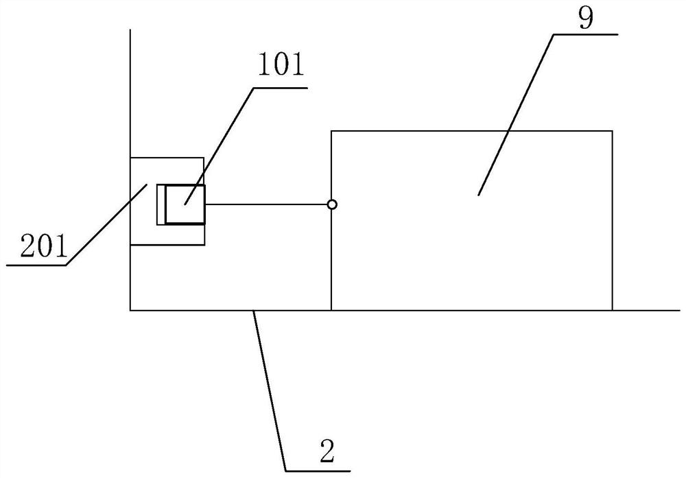 Maintenance test platform of switch