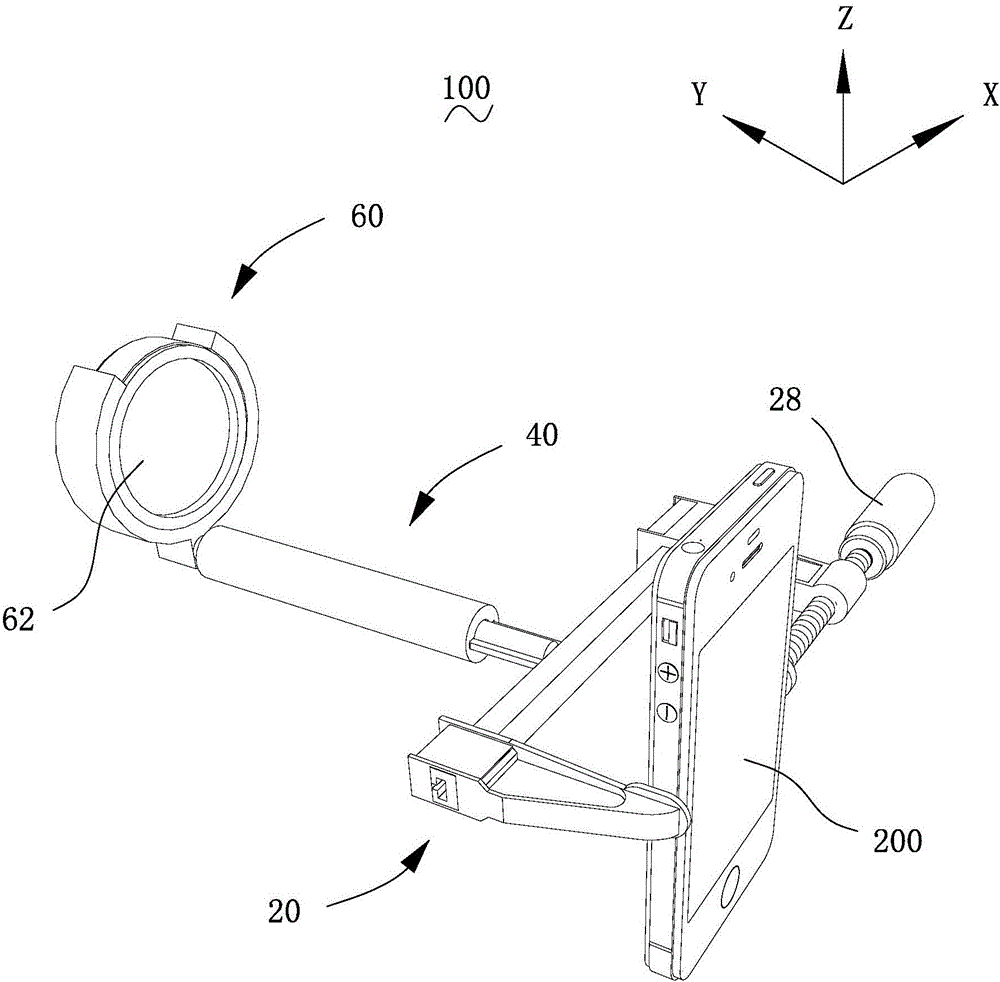 Portable fundus angiography device