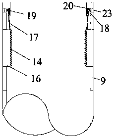 Anchor cable construction method for multi-stage segmental non-continuous pipe drilling in broken ground