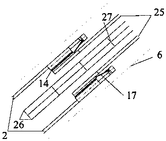 Anchor cable construction method for multi-stage segmental non-continuous pipe drilling in broken ground