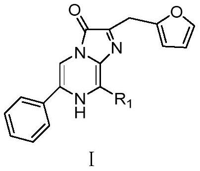 A kind of phenylimidazopyrazinone compound and its preparation method and application