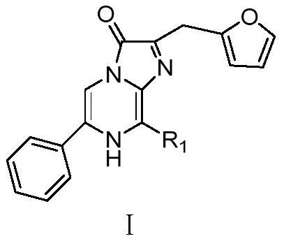 A kind of phenylimidazopyrazinone compound and its preparation method and application