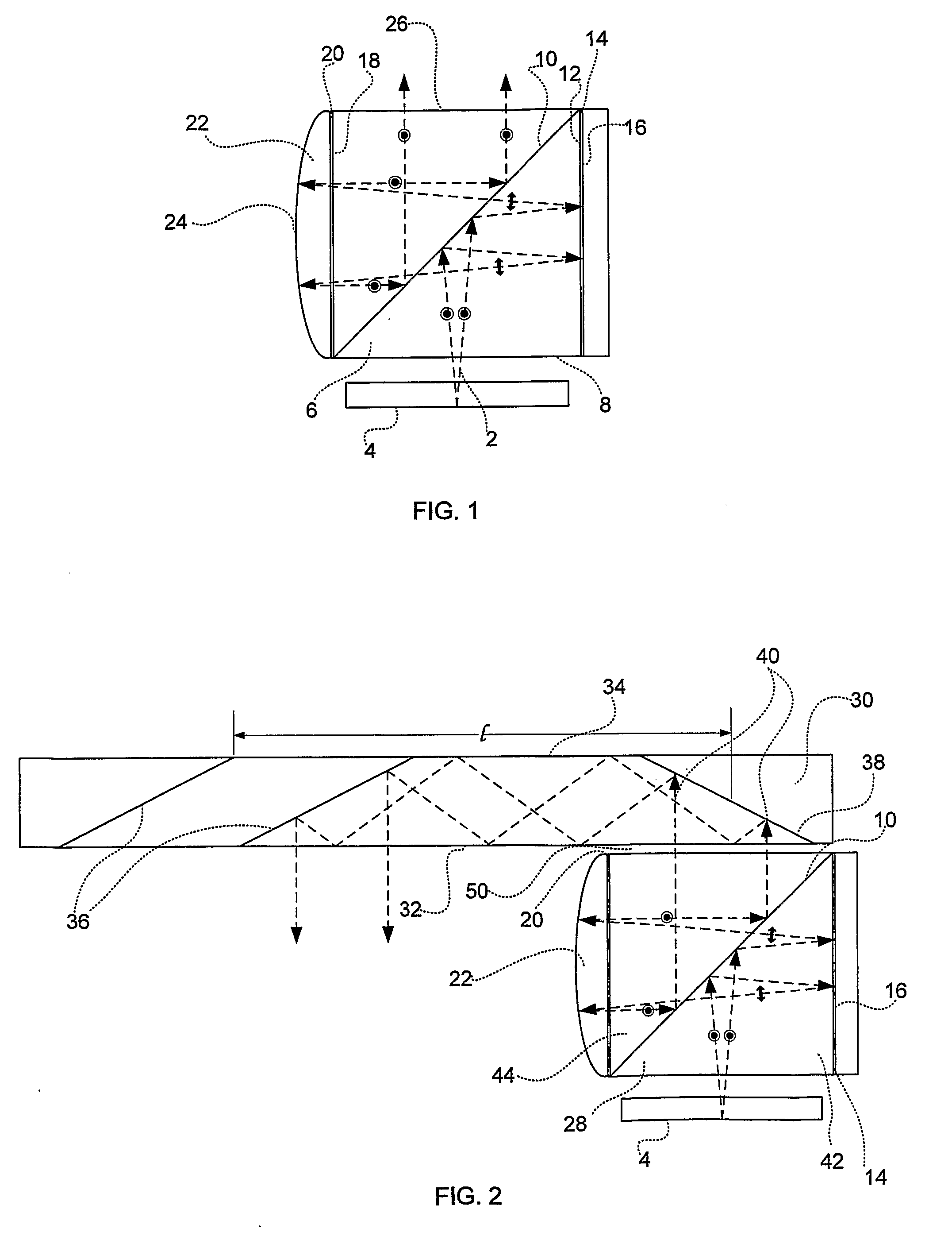 Collimating optical device and system