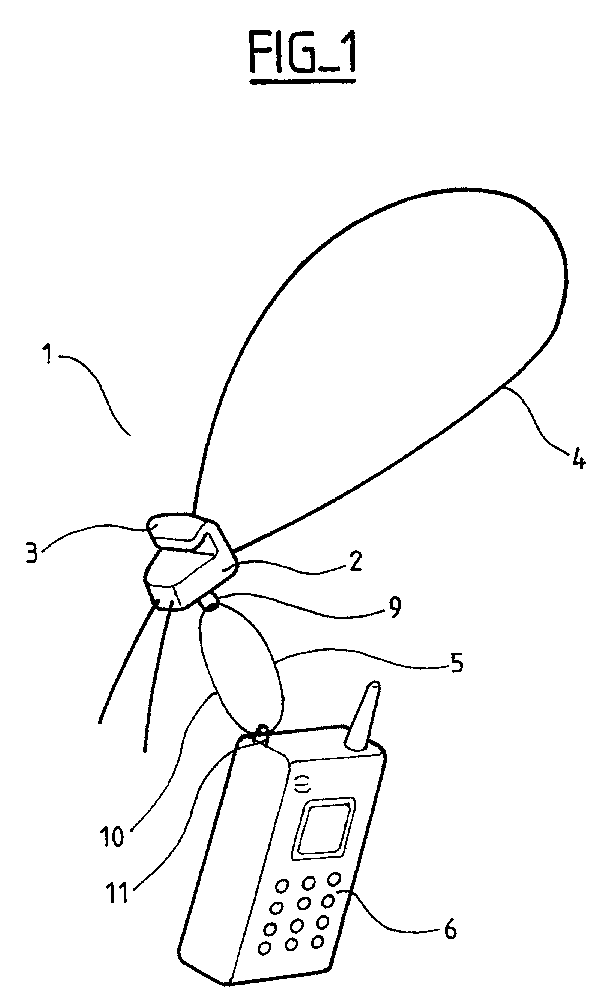 System for carrying a portable item of equipment