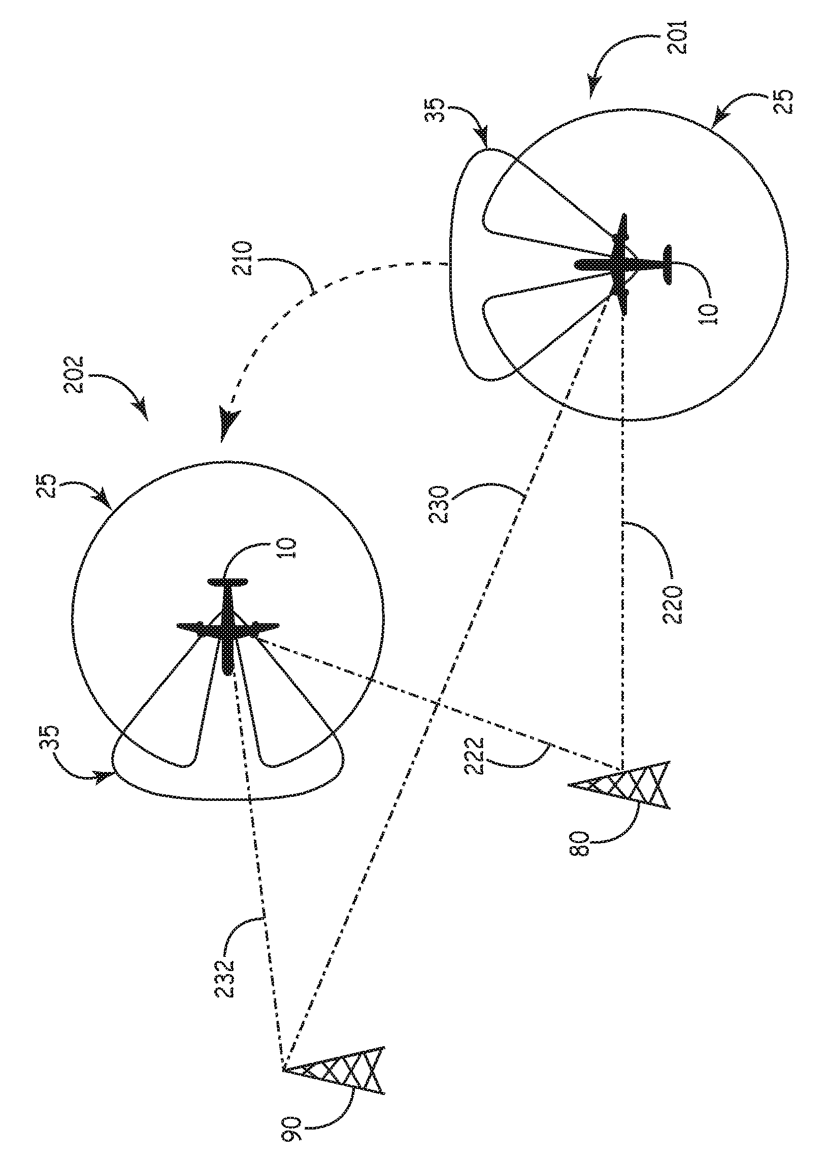 Systems and methods for the selection of antennas in aircraft navigation systems