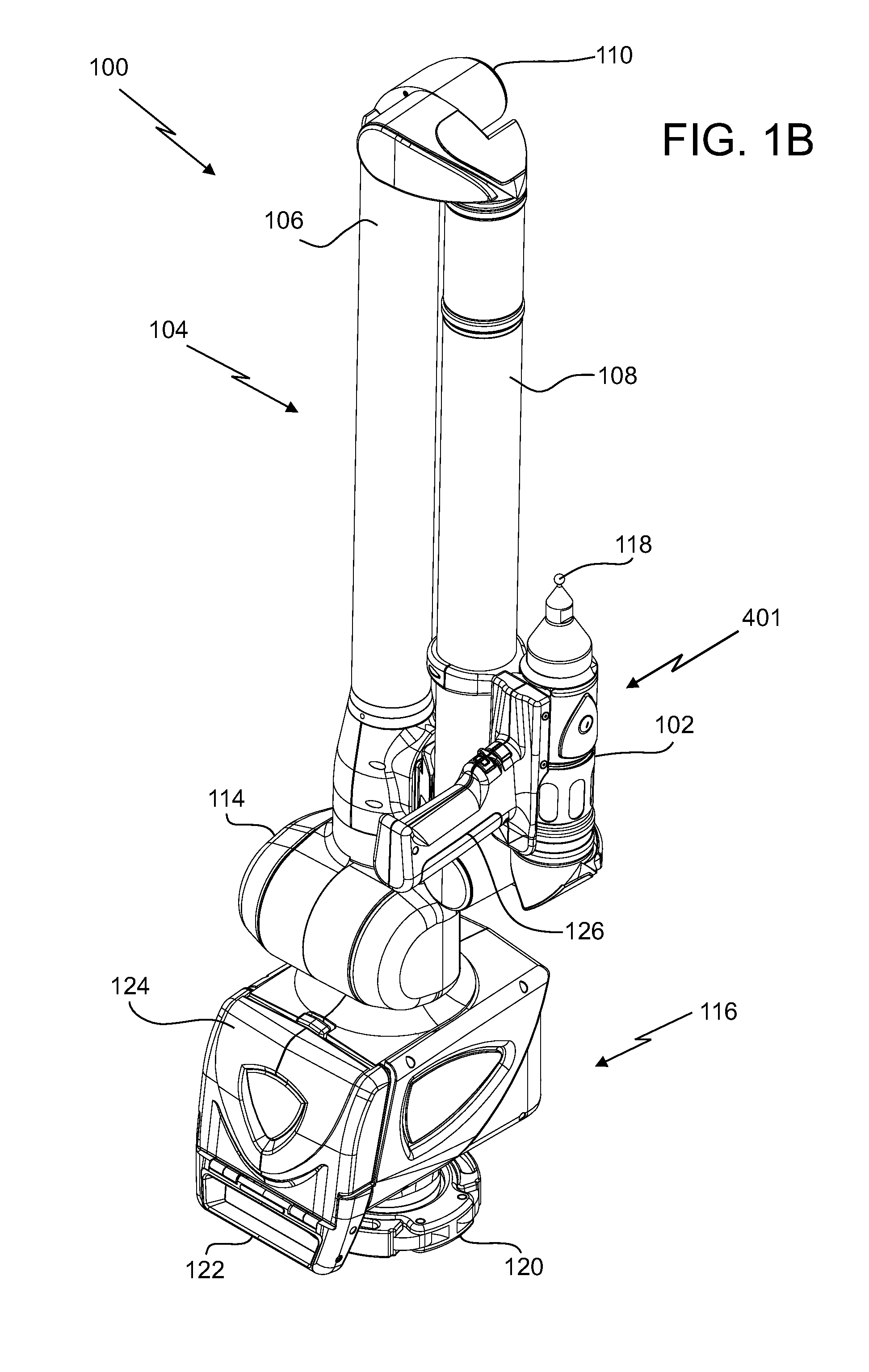 Laser line probe that produces a line of light having a substantially even intensity distribution