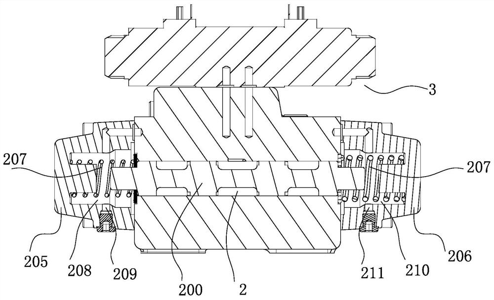 Integrated mortar pump control valve