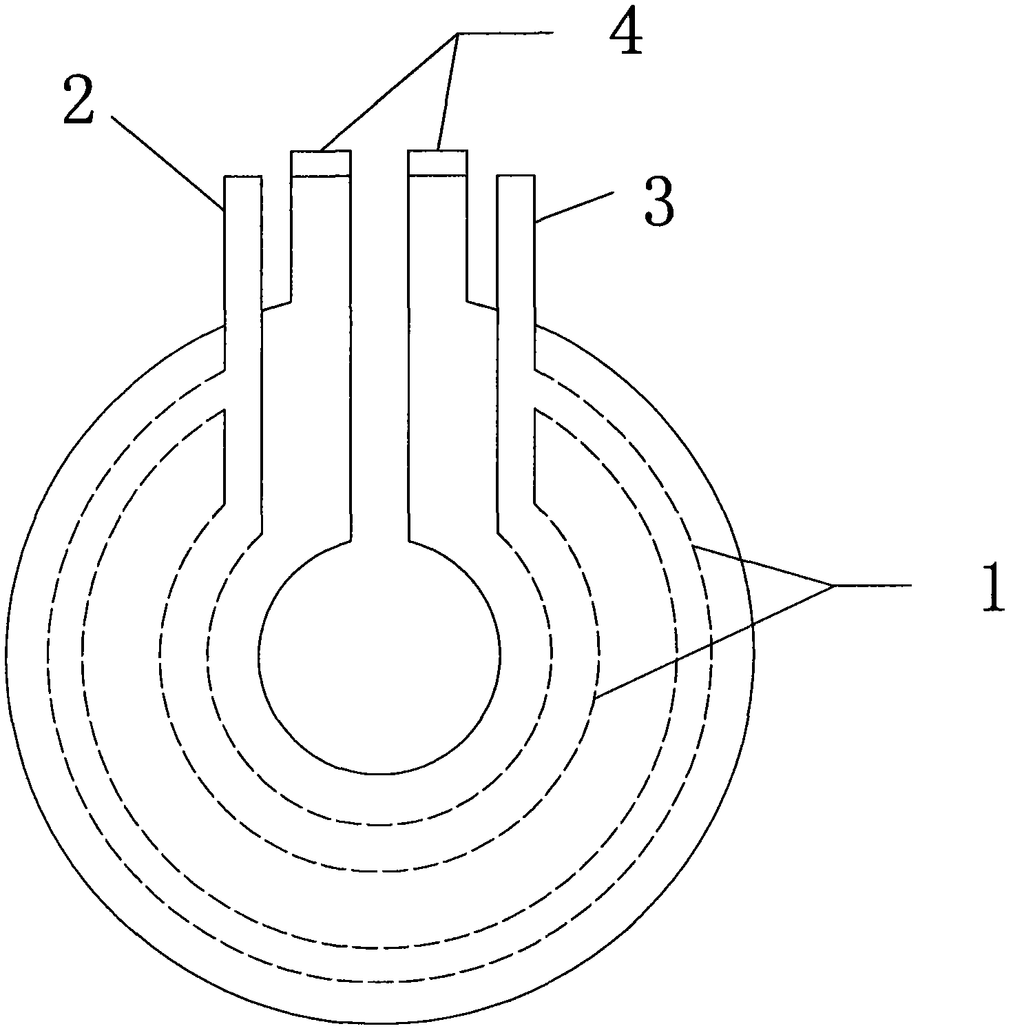 Method for producing gas phase heavy phosphorus-doped float zone silicon single crystal