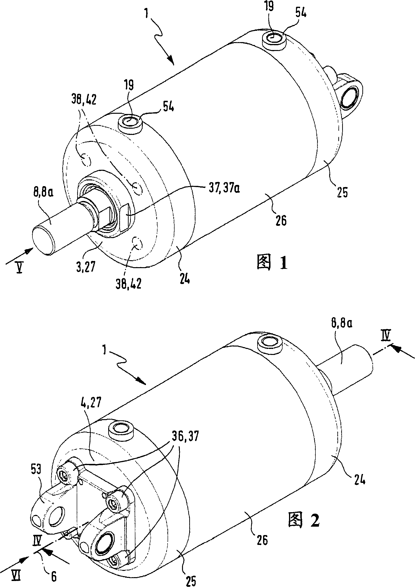 Fluid operated linear motor