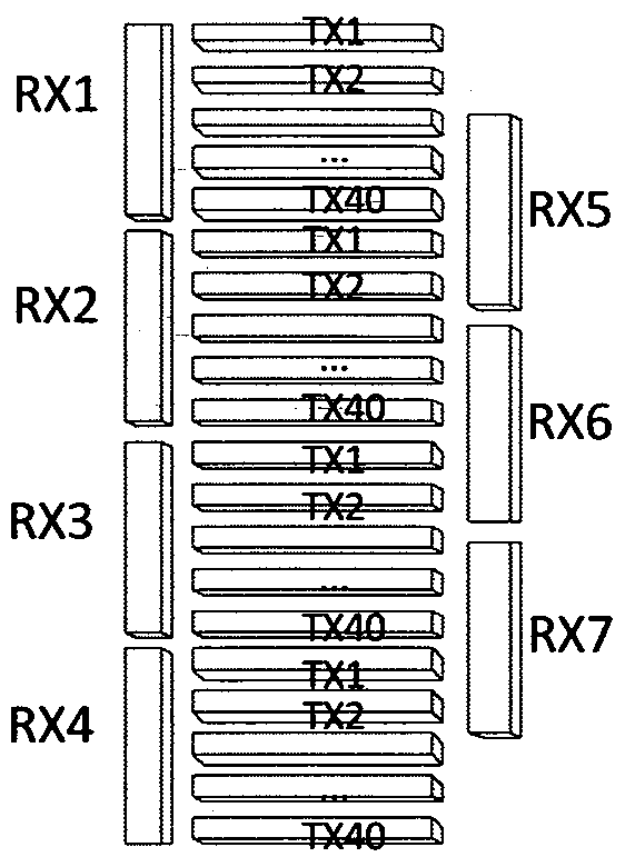 A fingerprint recognition sensor