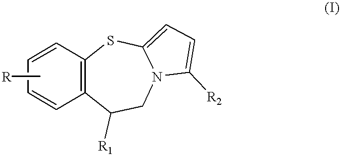 Pyrrolo [2,1-b][1,3]benzothiazepines with atypical antipsychotic activity