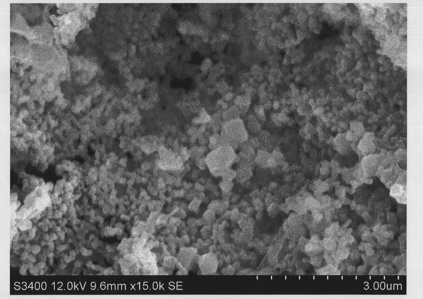 Ultra-fine boron carbide polycrystalline powder prepared through organic boron-containing precursor self-propagating method