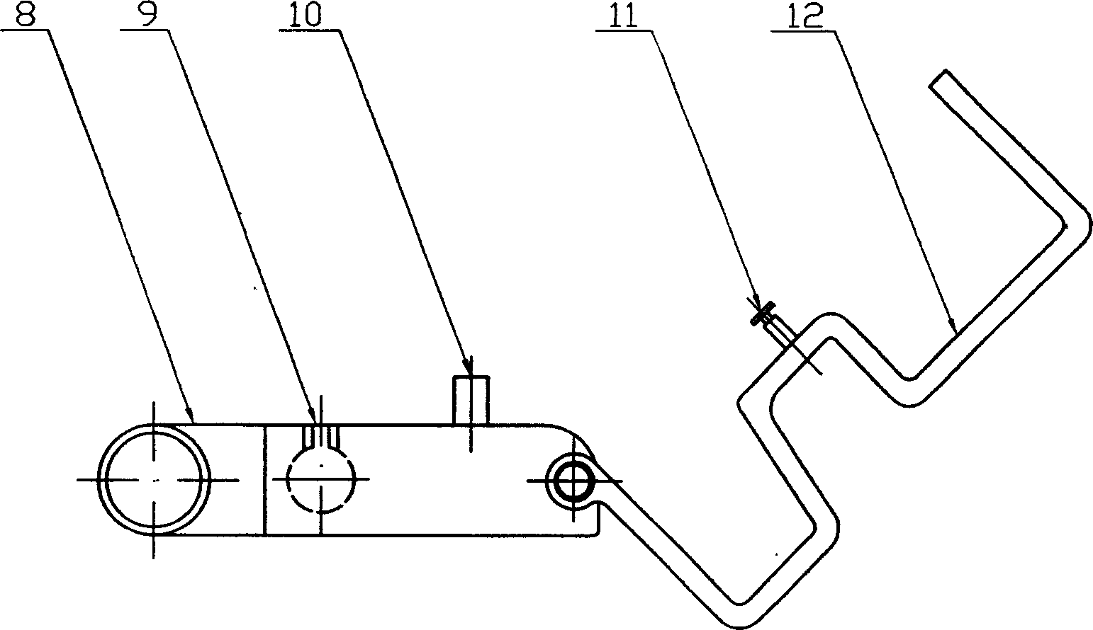 Theftproof lock for bicycle