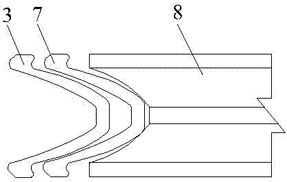 Supporting method for crushed surrounding rock mining roadway in three-soft coal seam goaf