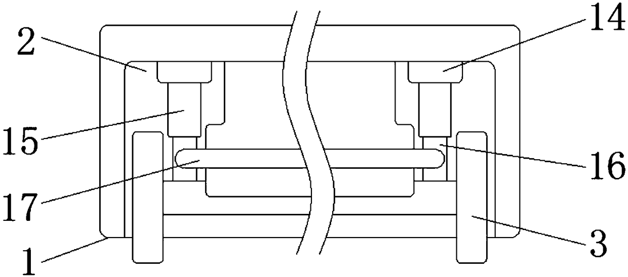 Transporting and fixing device capable of moving conveniently for selling of 3D printer