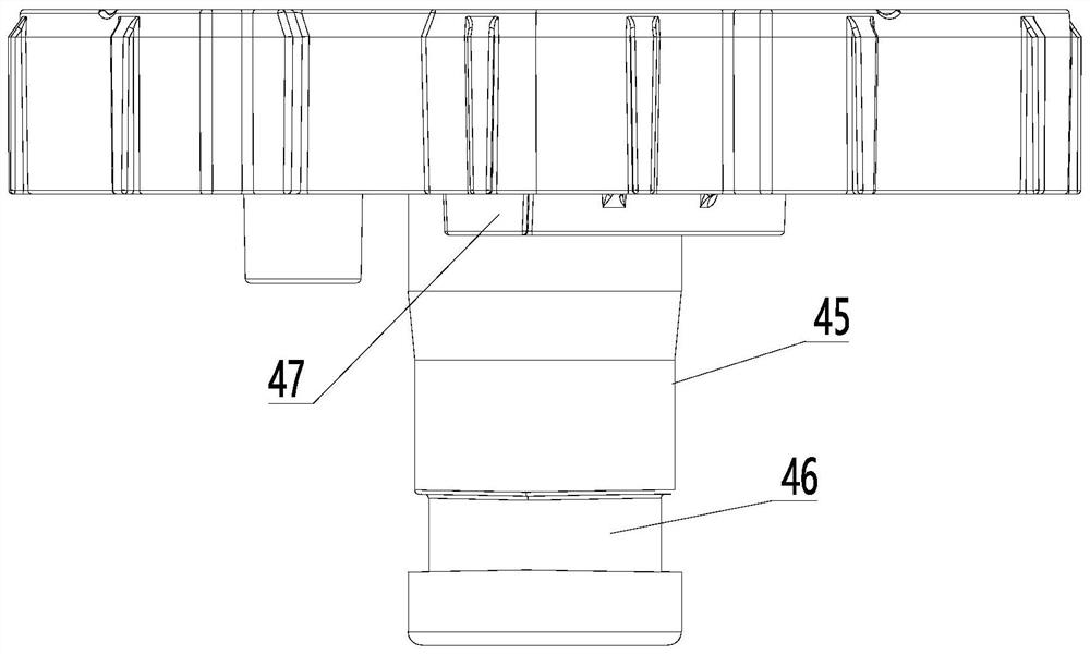 Head shaking structure and air inducing device