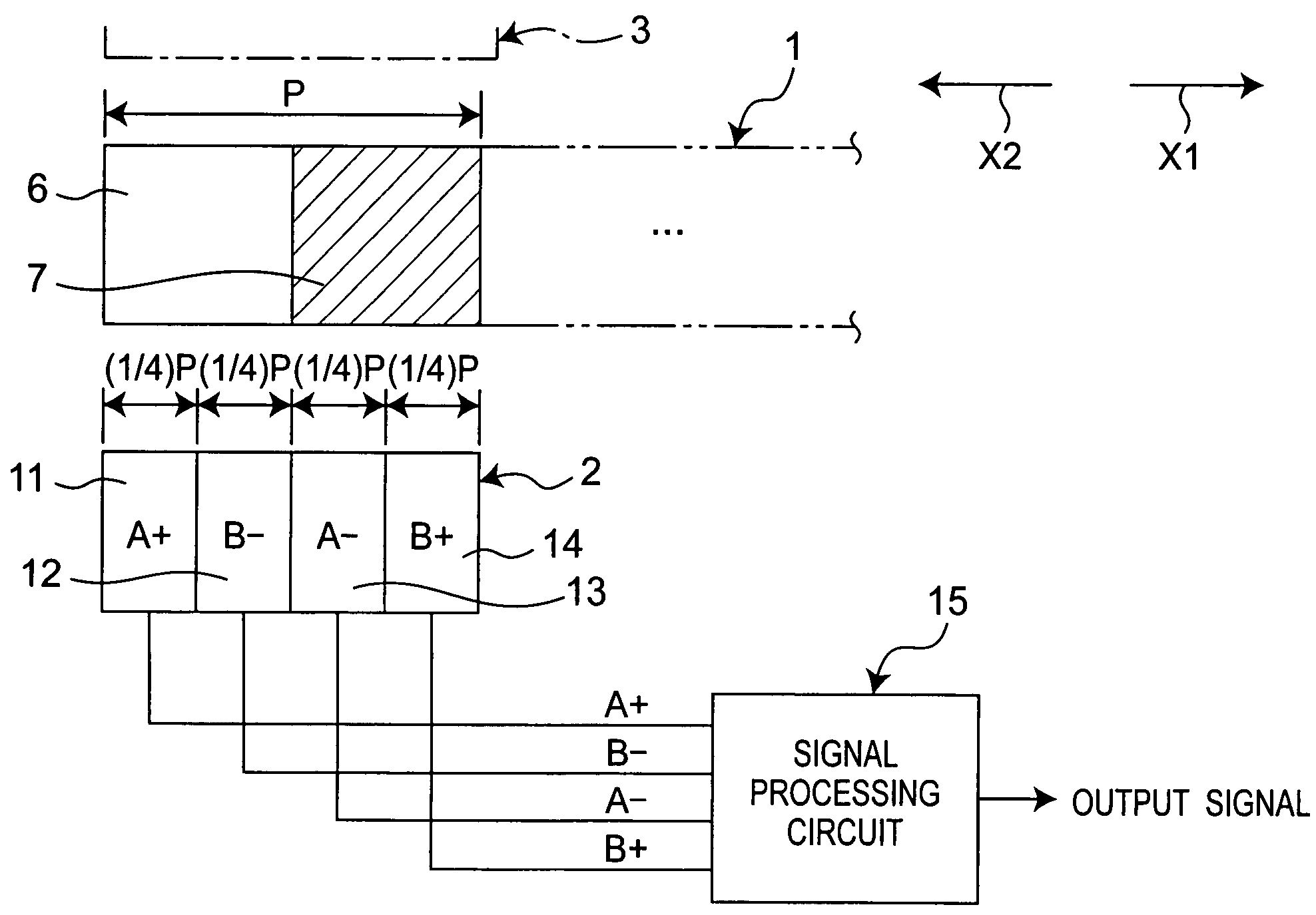 Optical encoder and electronic equipment having the same