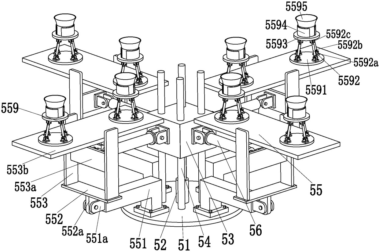 An automatic vacuuming device for a chemical laboratory