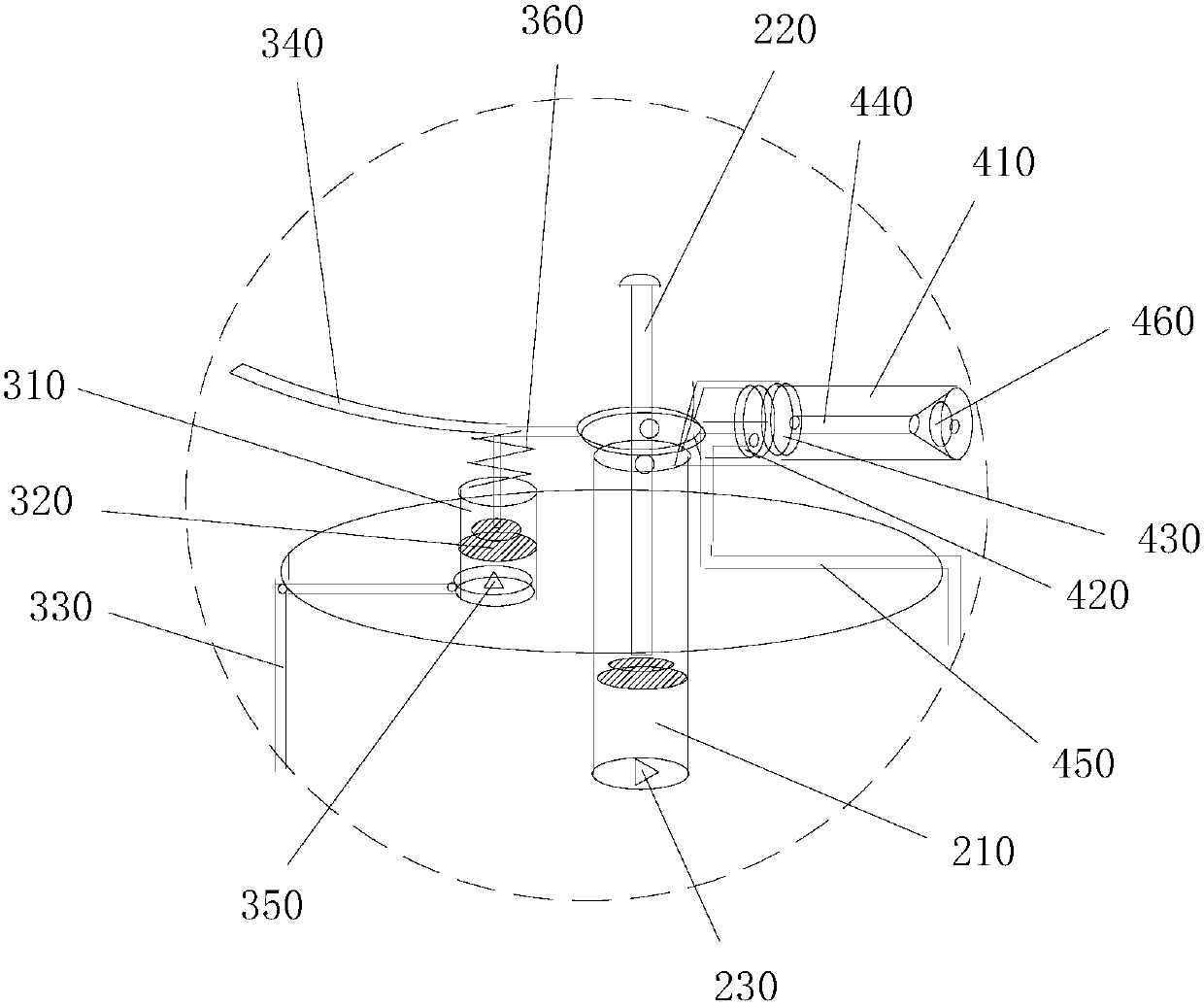 A kind of portable chlorine dioxide generator and using method thereof