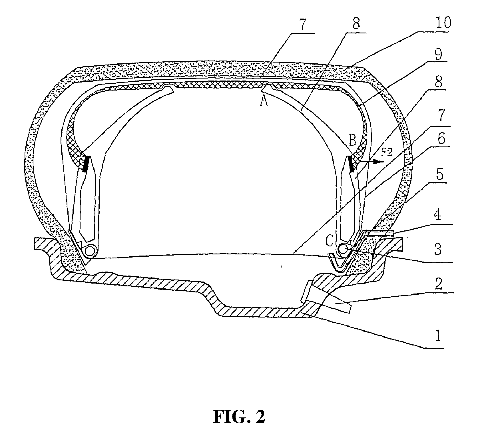 Airbag for vehicle tires