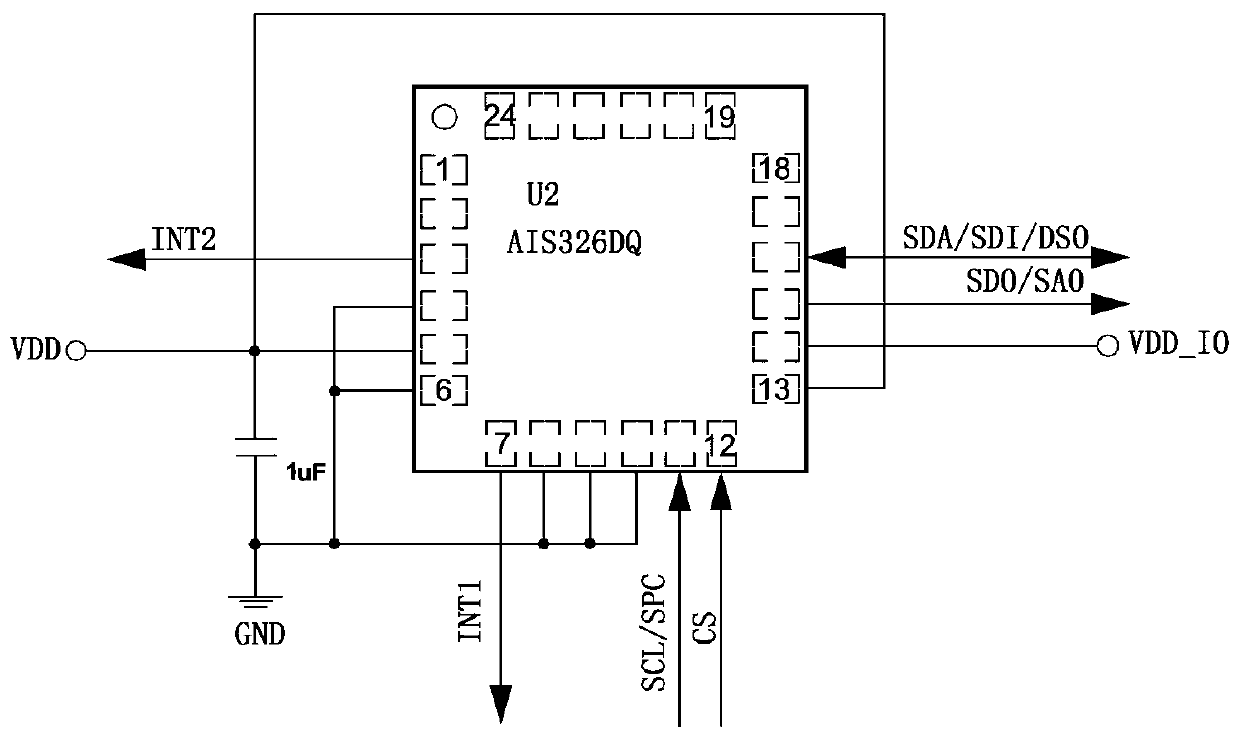 Constant current type transcutaneous nerve electrical stimulation circuit