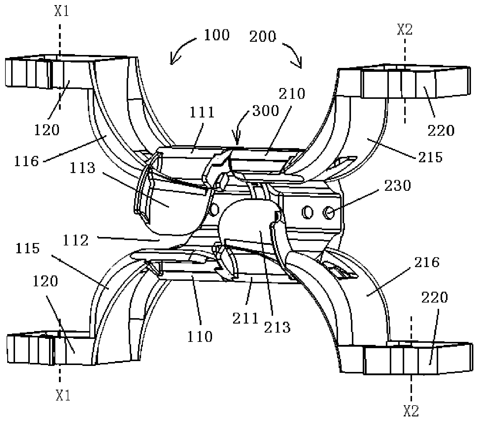 Cable arranging device