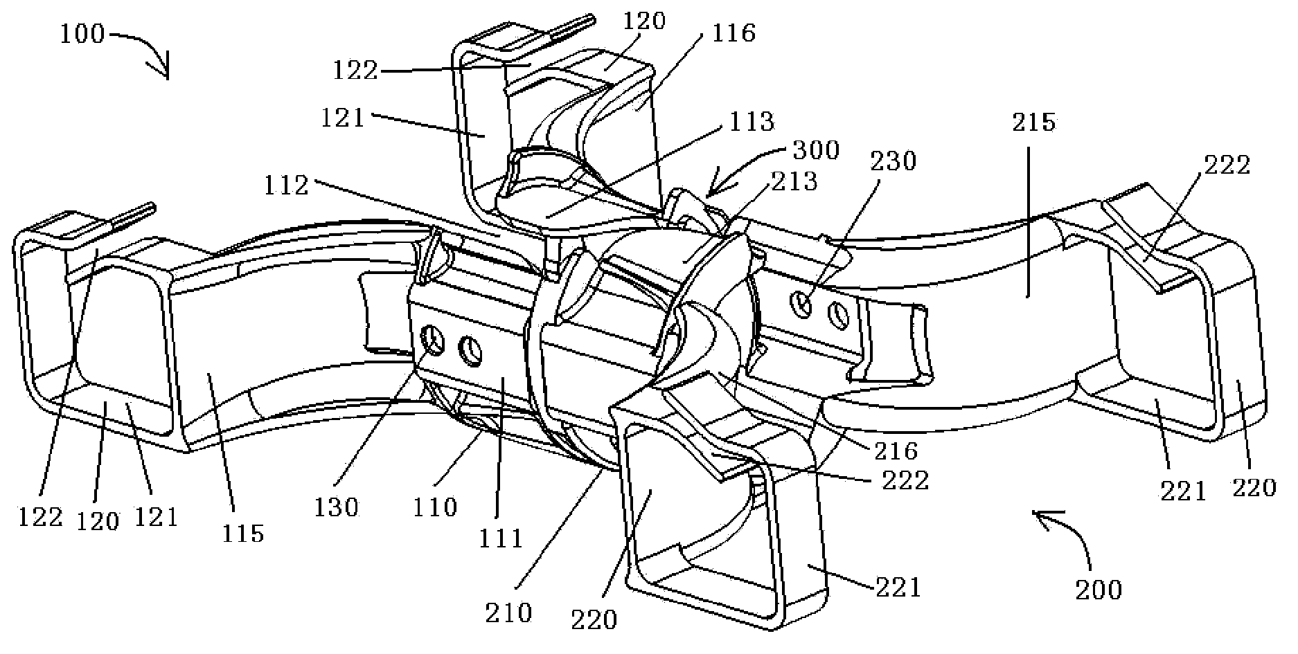 Cable arranging device