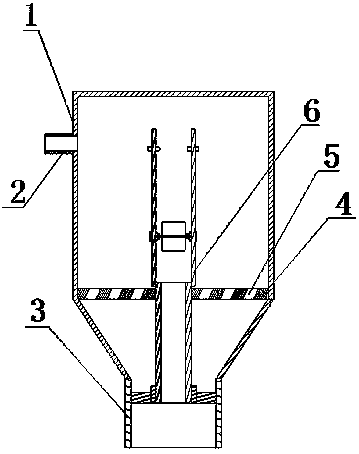 Wind-distribution-plate device for drying fluidization bed