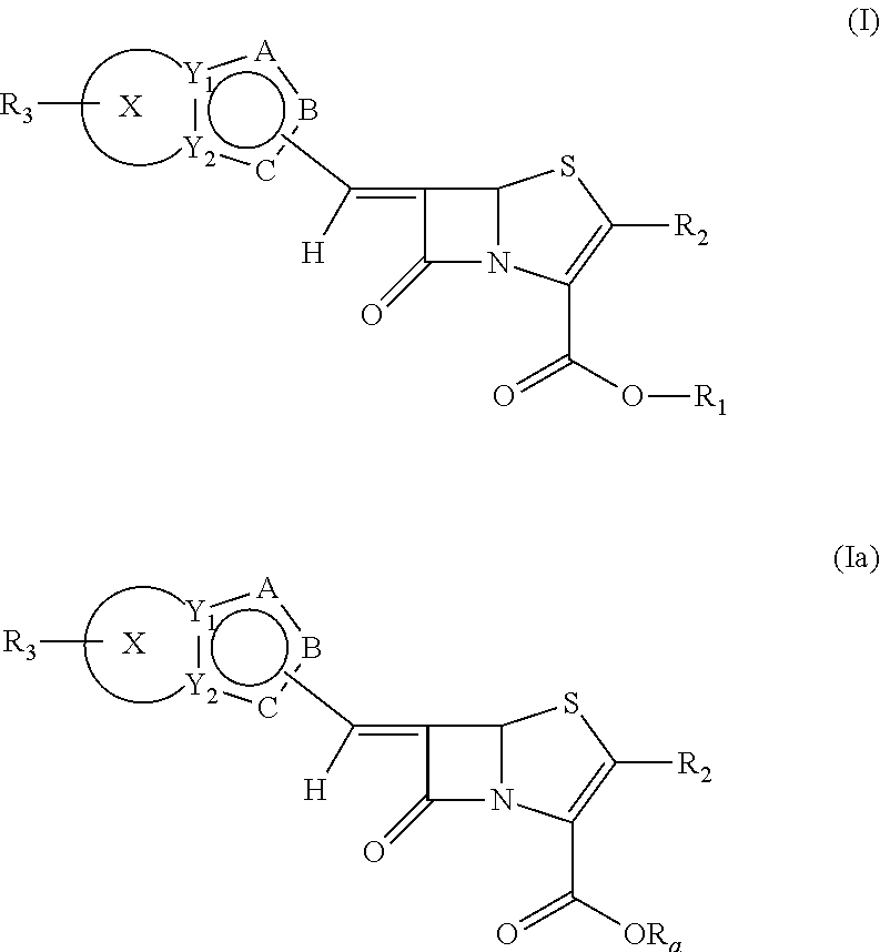 Novel fused bridged bicyclic heteroaryl substituted 6-alkylidene penems as potent  beta-lactamase inhibitors