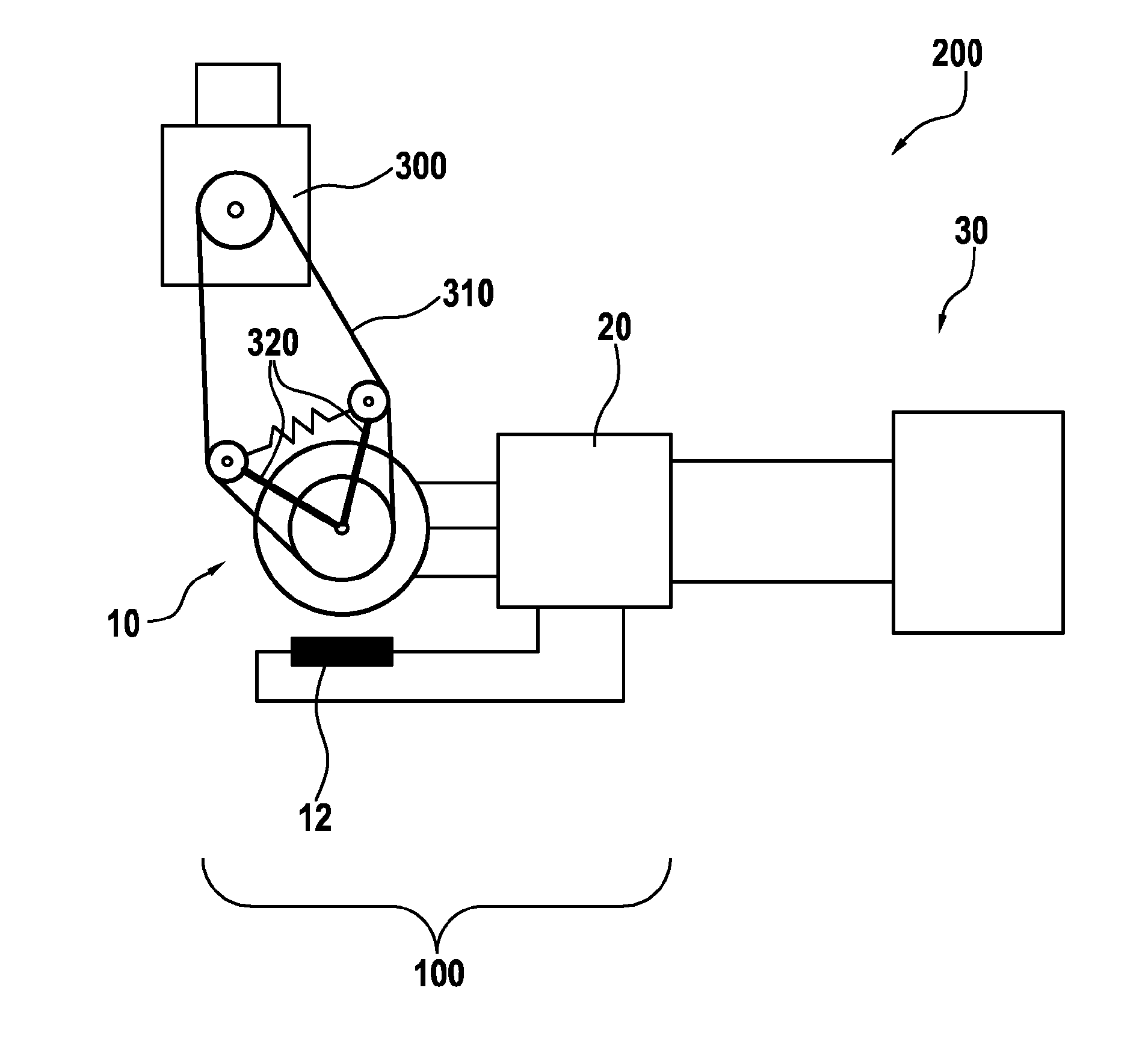 Method for preparing the start-up of an internal combustion engine by means of a belt-driven starter generator