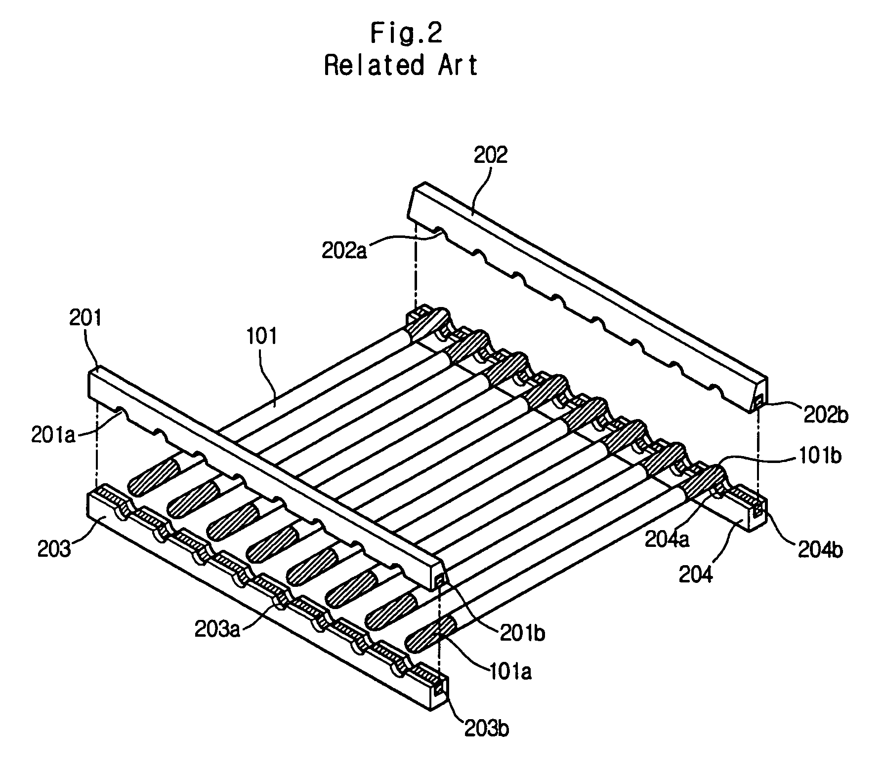 Direct type backlight unit and liquid crystal display device having the same