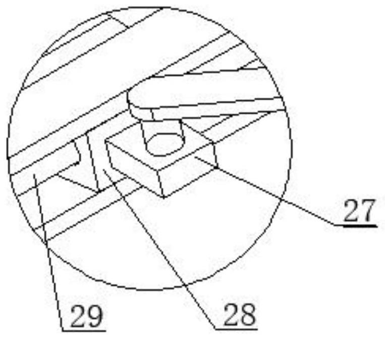 Swimming pool side wall cleaning device