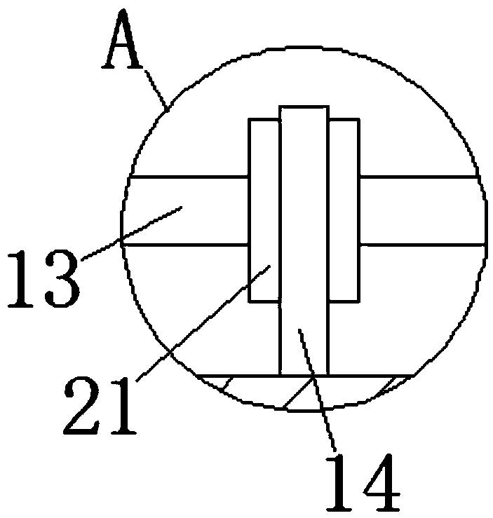 Cutting device for manufacturing luggage