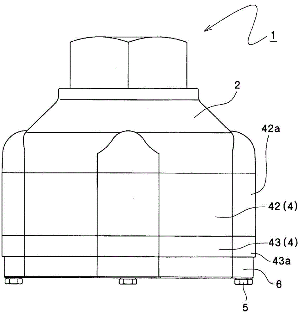 Spray head for gaseous fire extinguishing equipment having silencing function