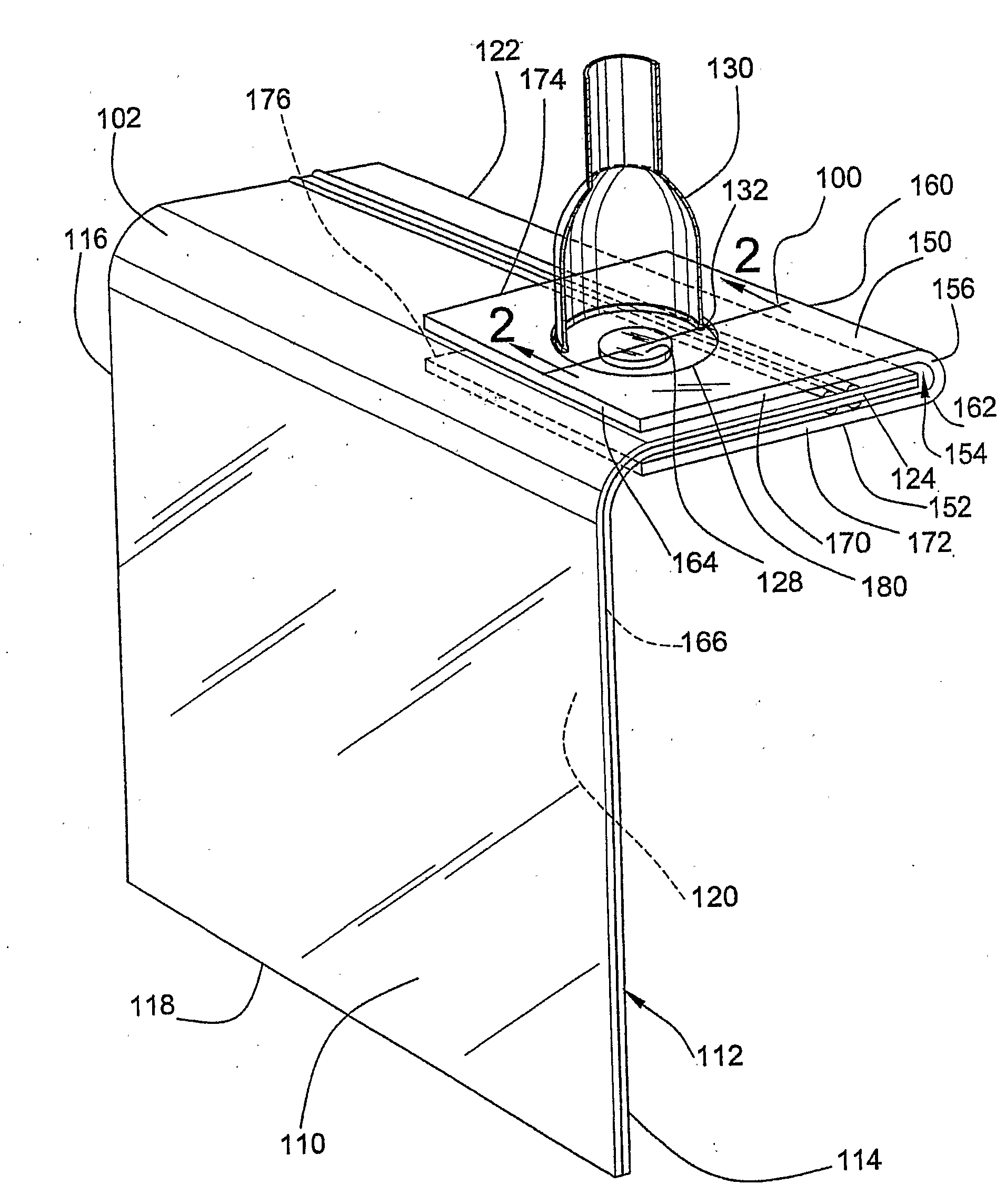 Device and Method for Evacuating a Storage Bag