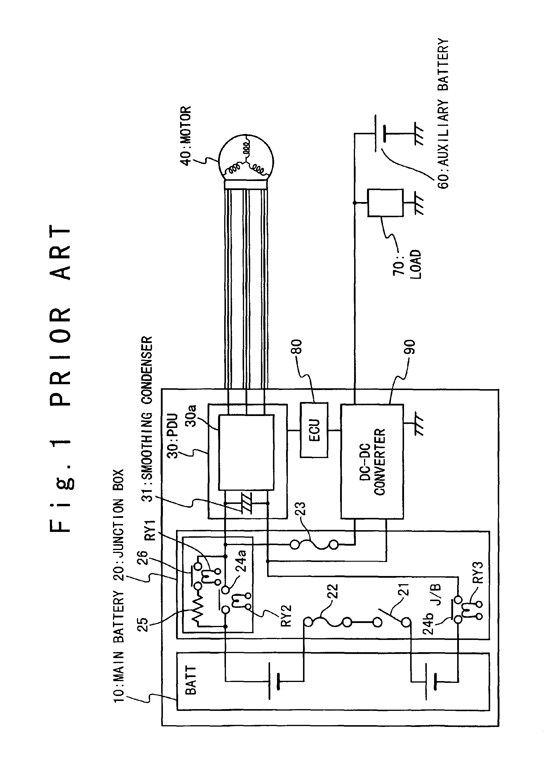 Power supply apparatus and electric vehicle using the same