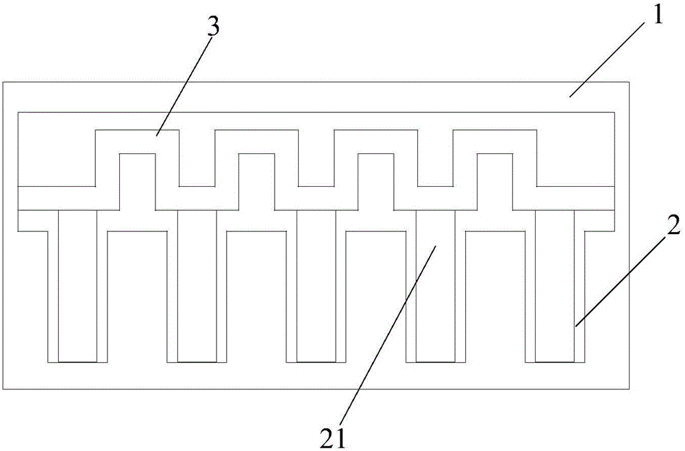 Cavity impedance band elimination filter