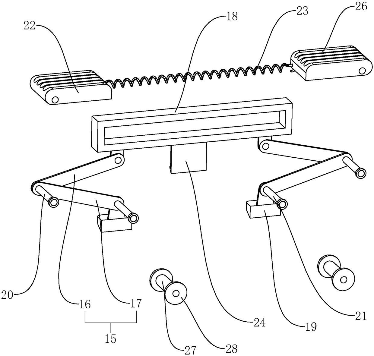 Anti-burglary structure in cable maintenance and construction method thereof