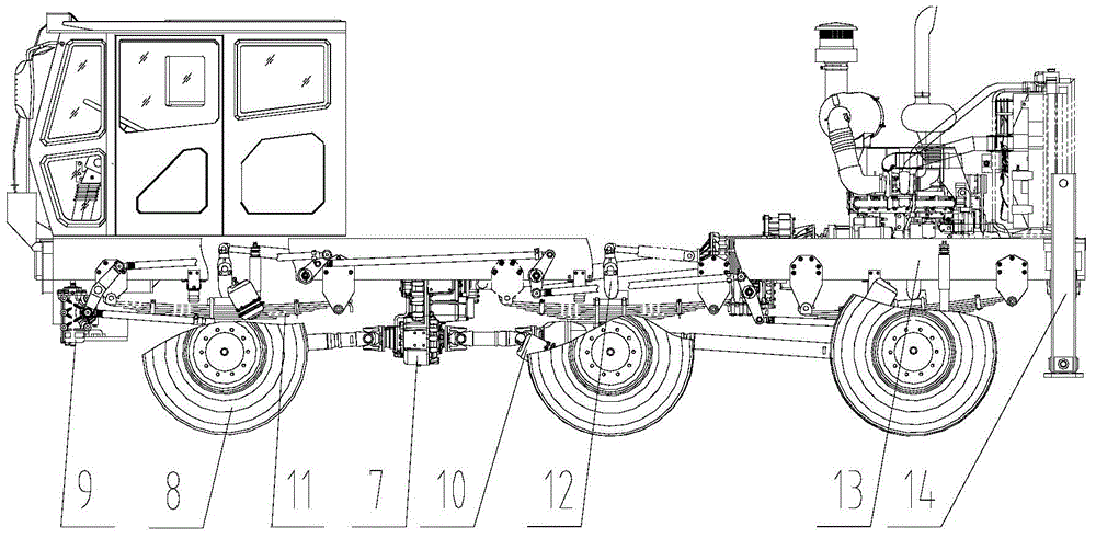 A wheeled motor vehicle