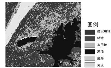 A fuzzy supervised classification method for multi-band remote sensing images based on non-equal weighted distance