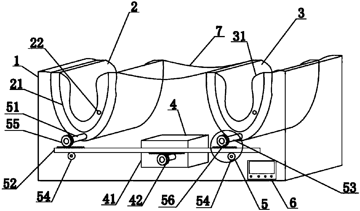 Spinal-manipulating and bone-setting leg-shaking device