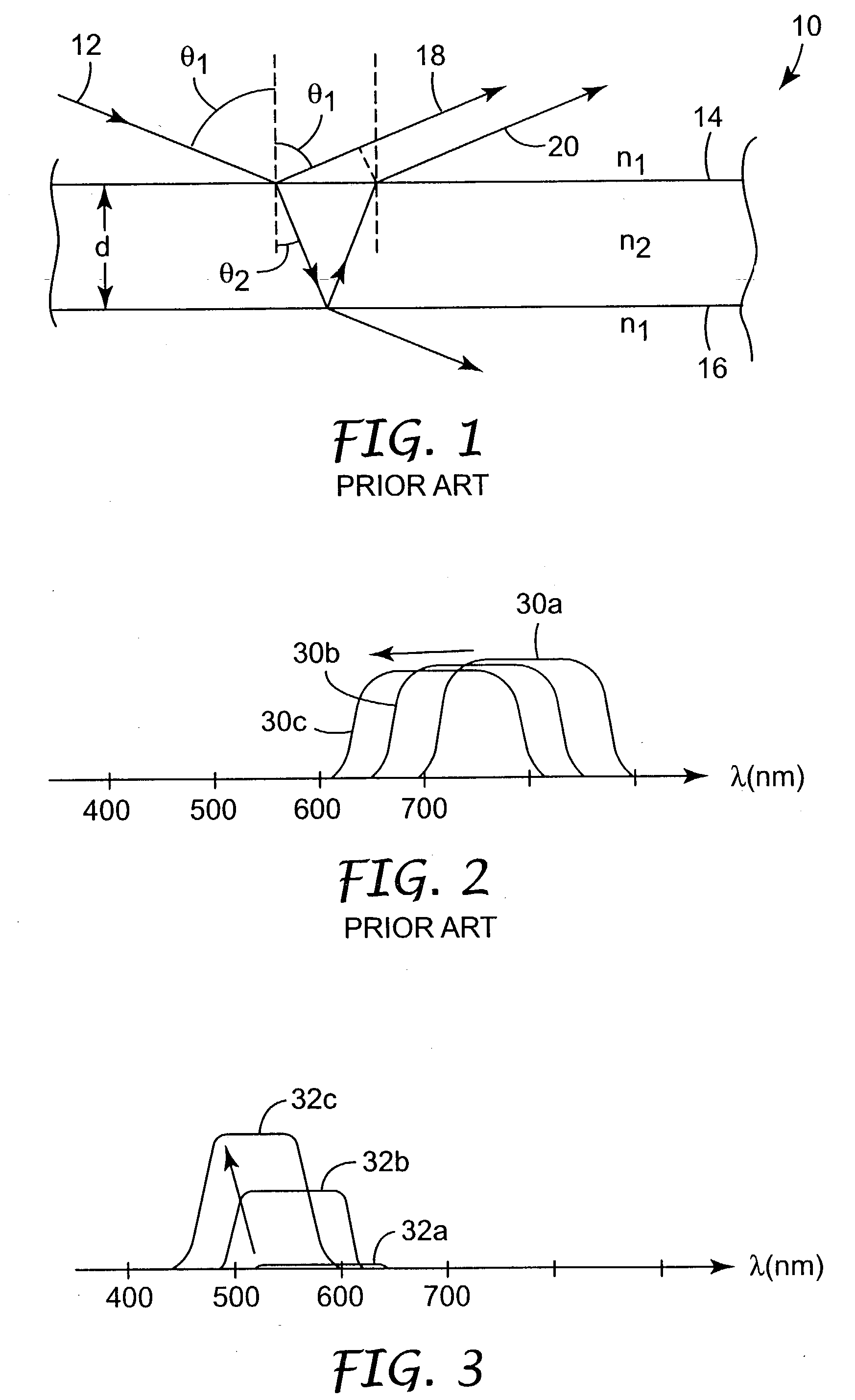 Optical polarizing films with designed color shifts