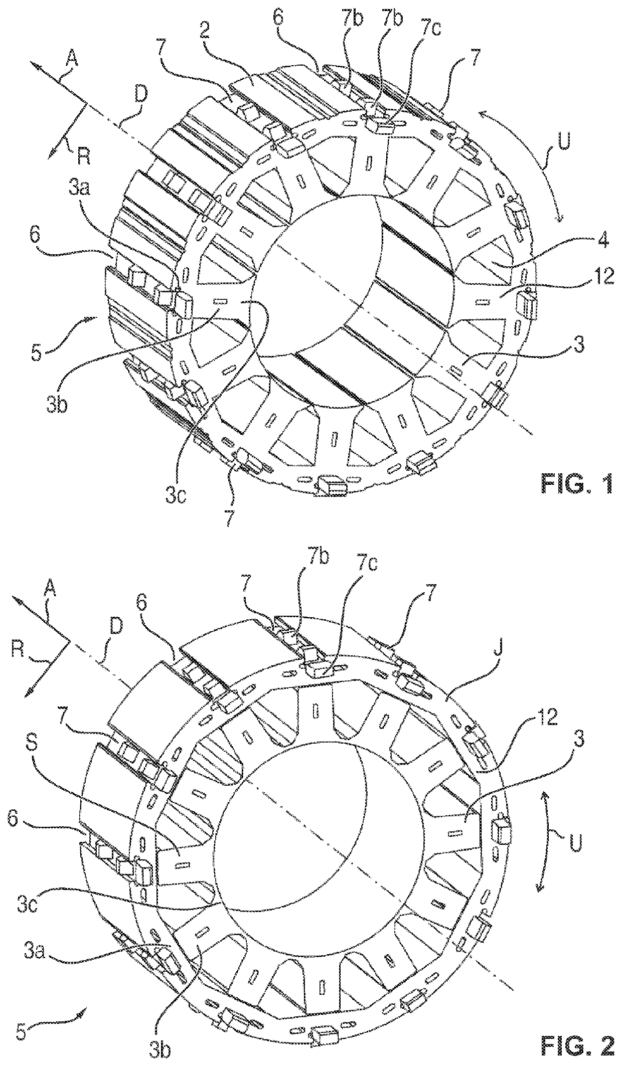 Stator for an electric motor and electric motor