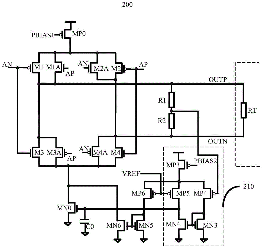 Low-noise low-voltage differential signal transmitter