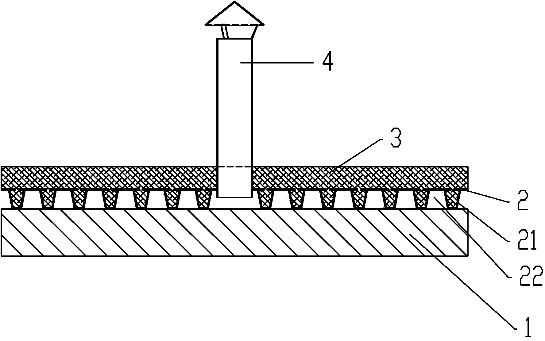 Integrated roof water prevention and heat preservation structure and construction method thereof